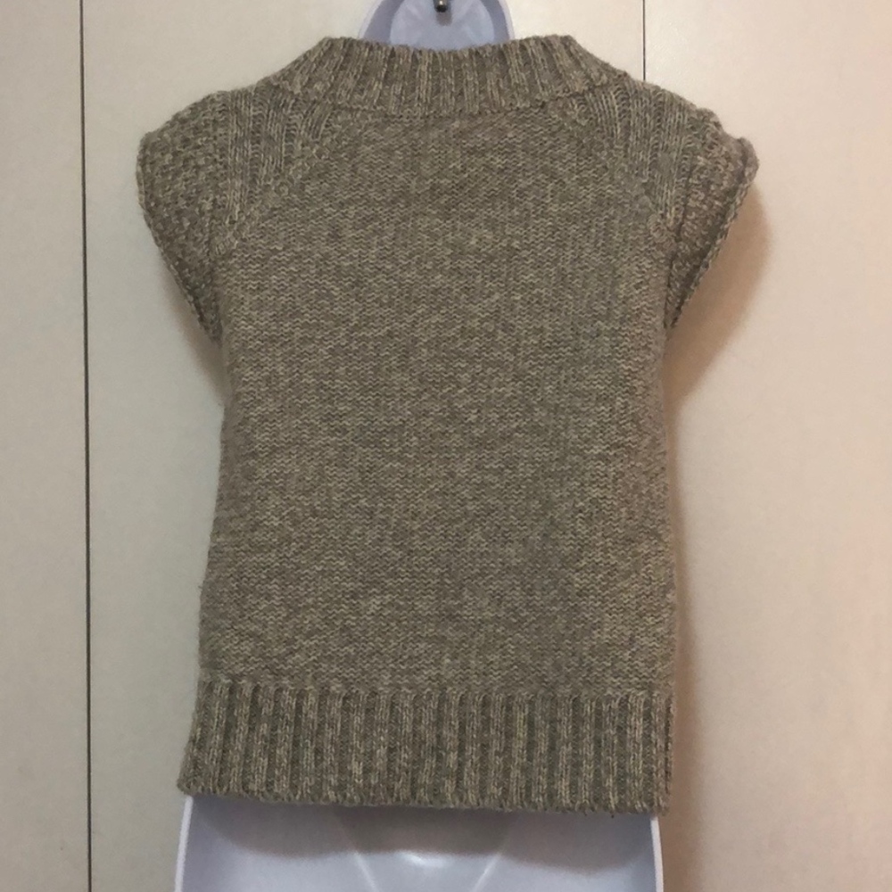 7 For All Mankind Cap Sleeve Wool Sweater - Picture 4 of 5